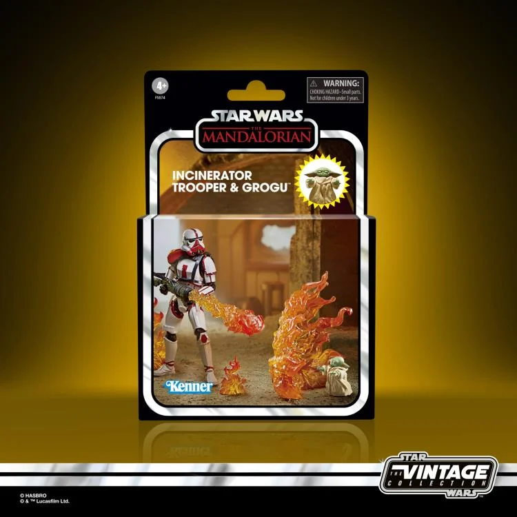 Incinerator Trooper & Grogu