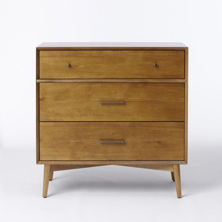 Marc Mid Century Three Drawer Chest Of Drawer Marc Mid Century Three Drawer Chest Of Drawer