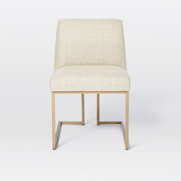Sandra Dining Chair In Jute Upholstery (Set Of Two) Sandra Dining Chair In Jute Upholstery (Set Of Two)
