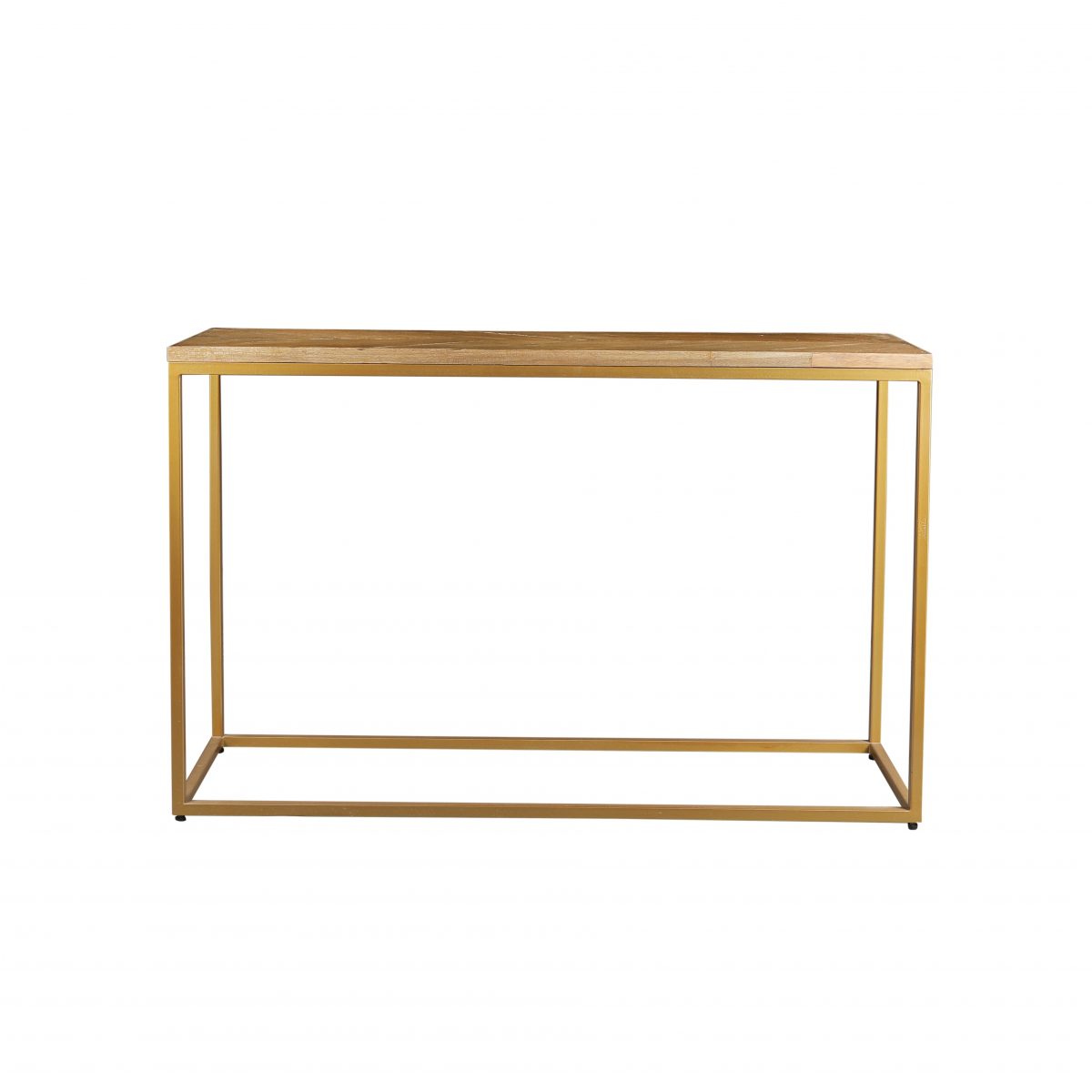 Herringbone Series Console Table In Golden Base Herringbone Series Console Table In Golden Base
