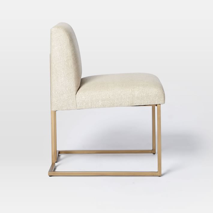 Sandra Dining Chair In Jute Upholstery (Set Of Two) Sandra Dining Chair In Jute Upholstery (Set Of Two)