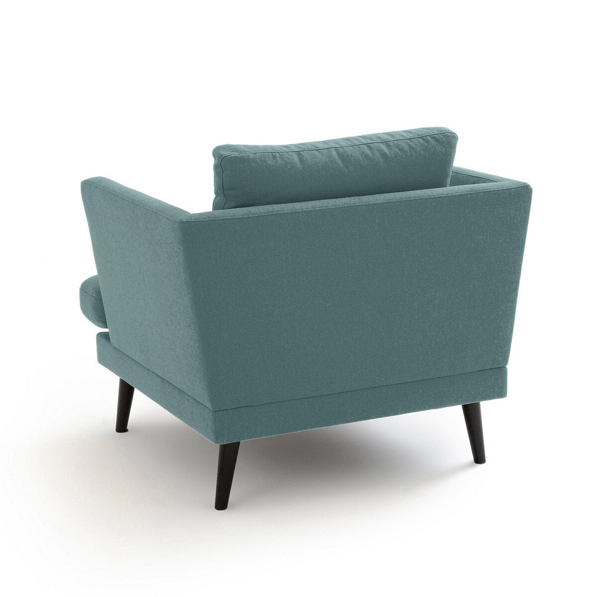 Contemporary Teal Fabric Armchair | Elegant Accent Chair