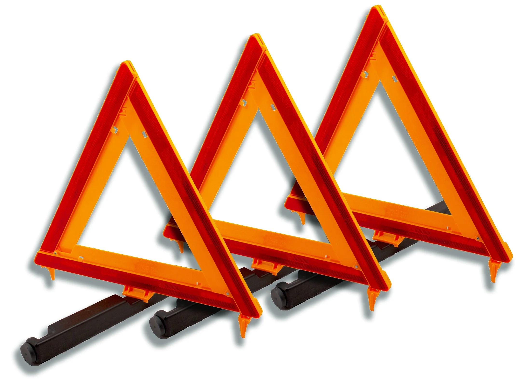 Orion Safety Products 461 Reflective Roadside Triangle - Pack of 3