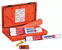 Orion 234 Locator Plus 3 Signal Kit with Whistle & Flag in Floating Case