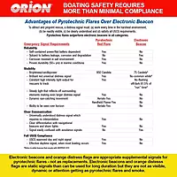 Orion 234 Locator Plus 3 Signal Kit with Whistle & Flag in Floating Case