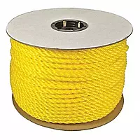 1/2 X 600 TWISTED POLYLITE YELLOW