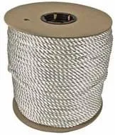 250' #18 Nylon Cable Twine - White