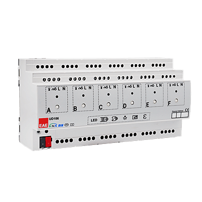 EAE KNX Universal Dimmer Module 300V 6CH