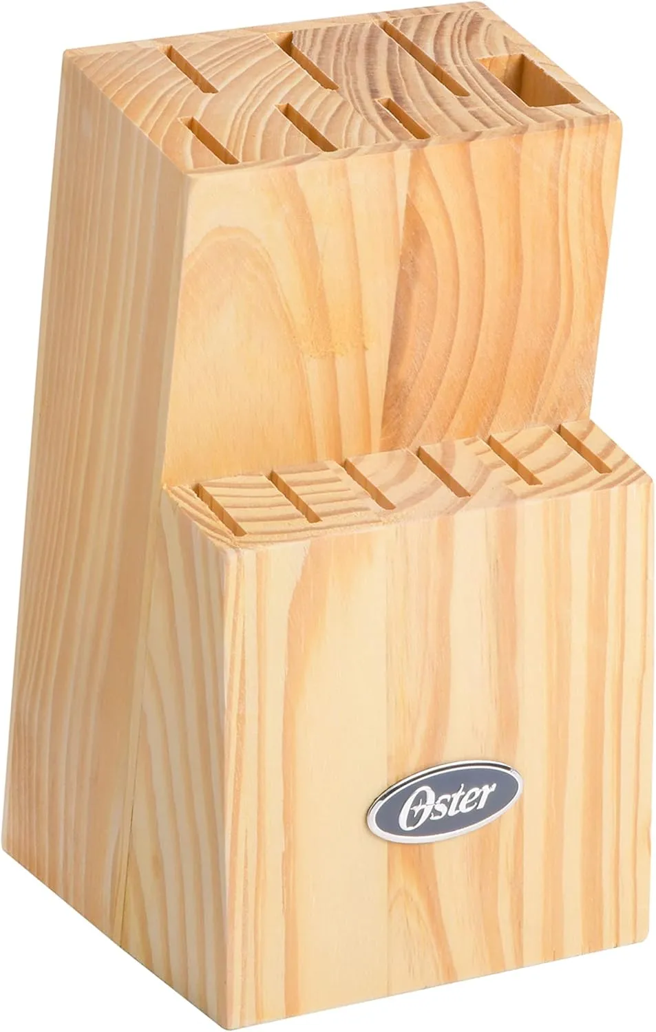 Oster Lindbergh 14 Piece Stainless Steel Cutlery Kitchen Knife Block Set