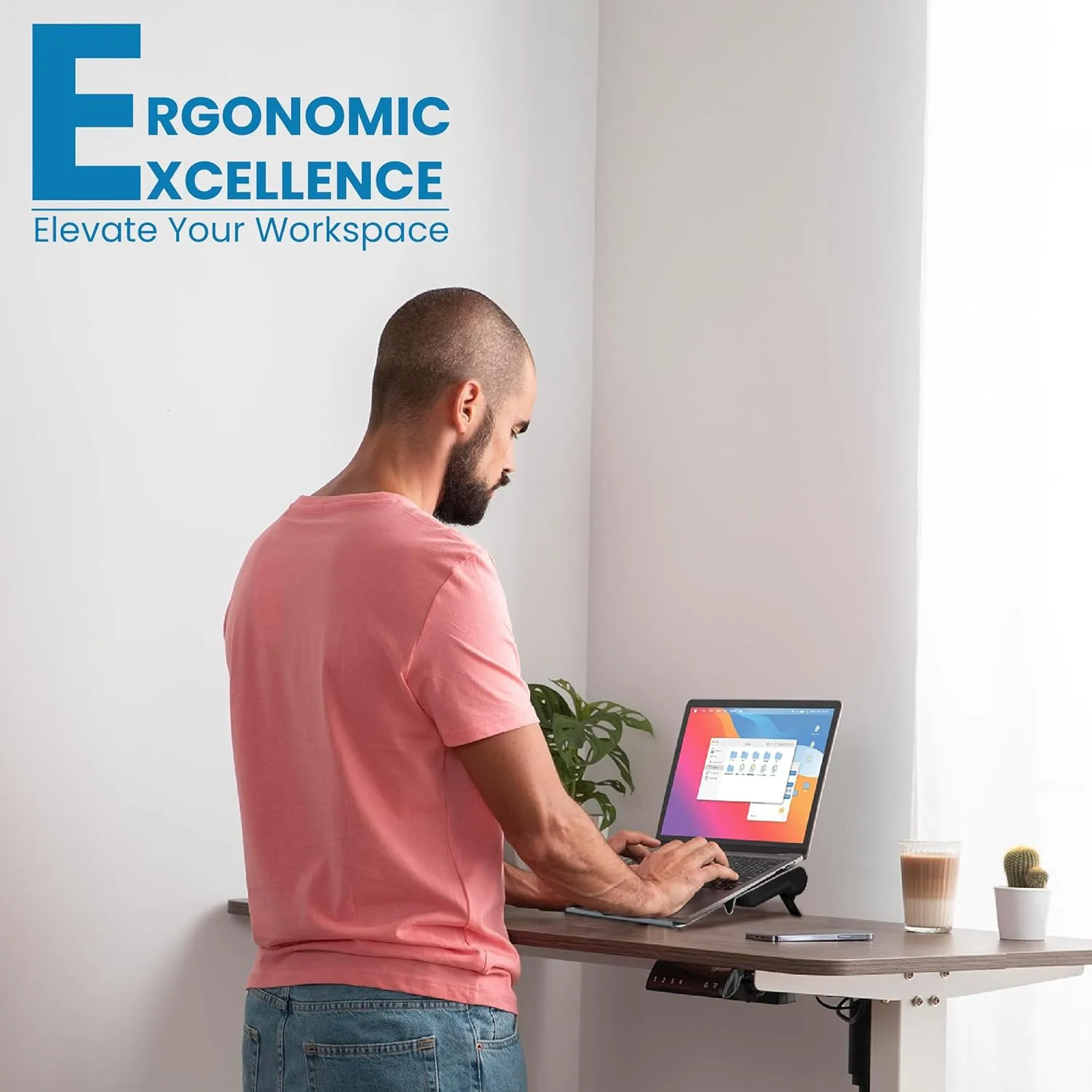 OTM Essentials Aluminum Laptop Riser Stand