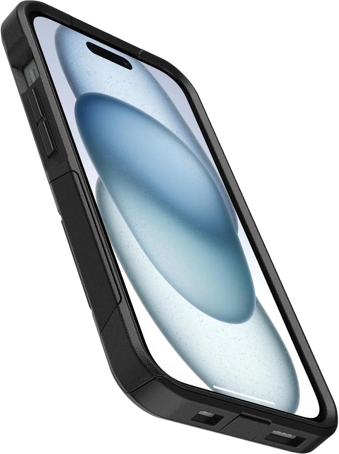 OtterBox iPhone 16e, 15, 14, & 13 Commuter Series Case - BLACK, slim & tough, pocket-friendly