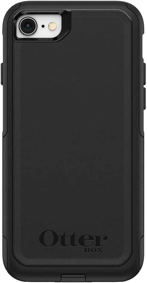 OtterBox Commuter Series Case for iPhone SE 3rd & 2nd Gen, iPhone 8, iPhone 7 Black | not Compatible with Plus Sized Models