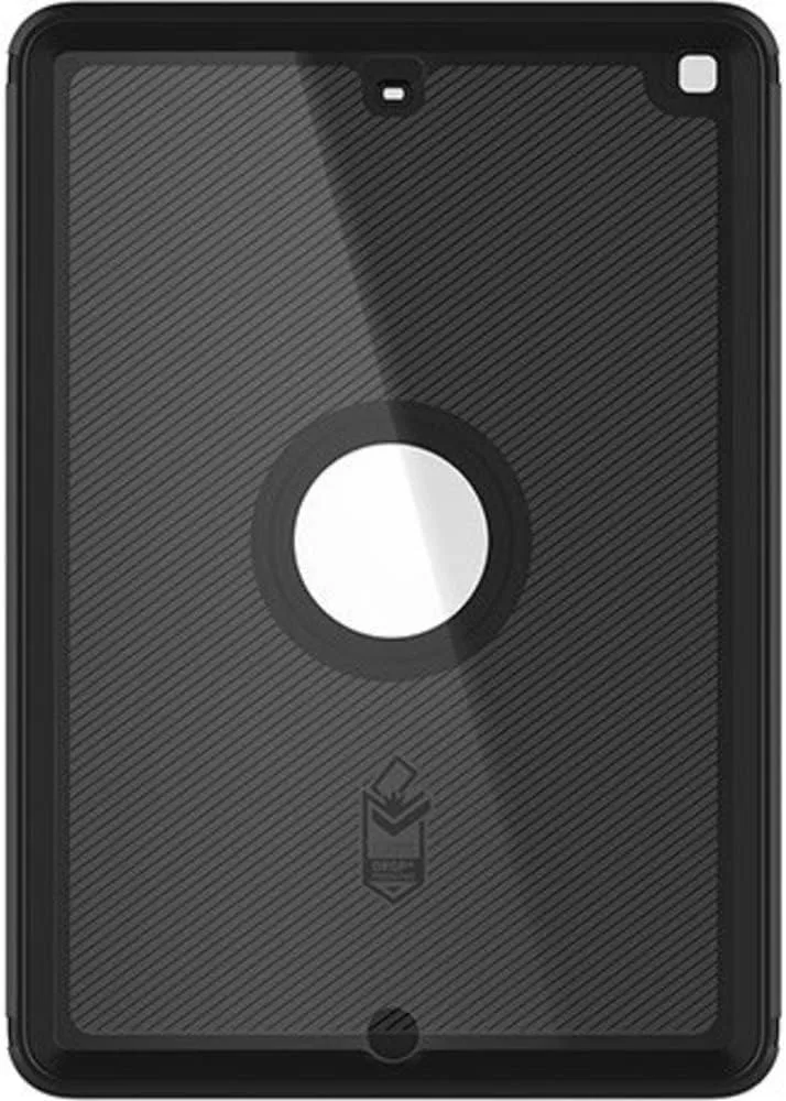 OtterBox Defender Series Case for iPad 7th, 8th & 9th Gen (10.2" Display - 2019, 2020 & 2021 Version) - Black, Rugged