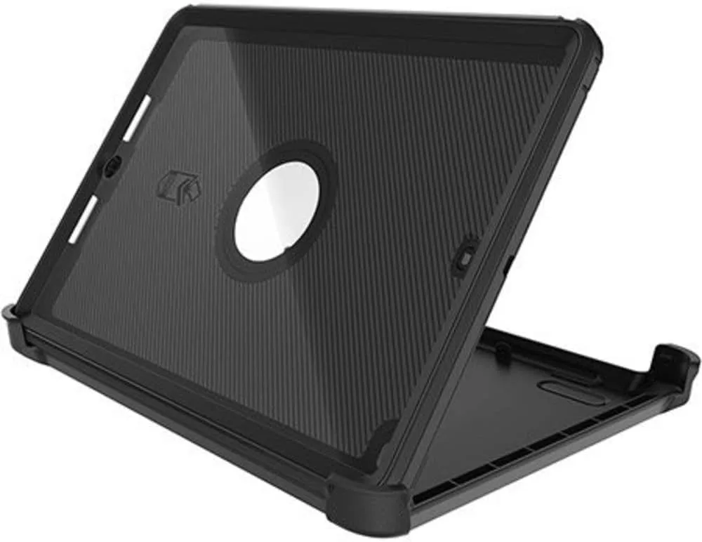 OtterBox Defender Series Case for iPad 7th, 8th & 9th Gen (10.2" Display - 2019, 2020 & 2021 Version) - Black, Rugged