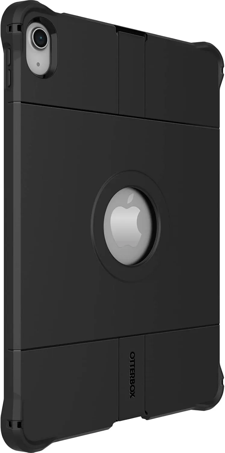 OtterBox iPad (10th Gen) uniVERSE Series Case - For Apple iPad (10th Generation) Tablet - Black - Synthetic Rubber