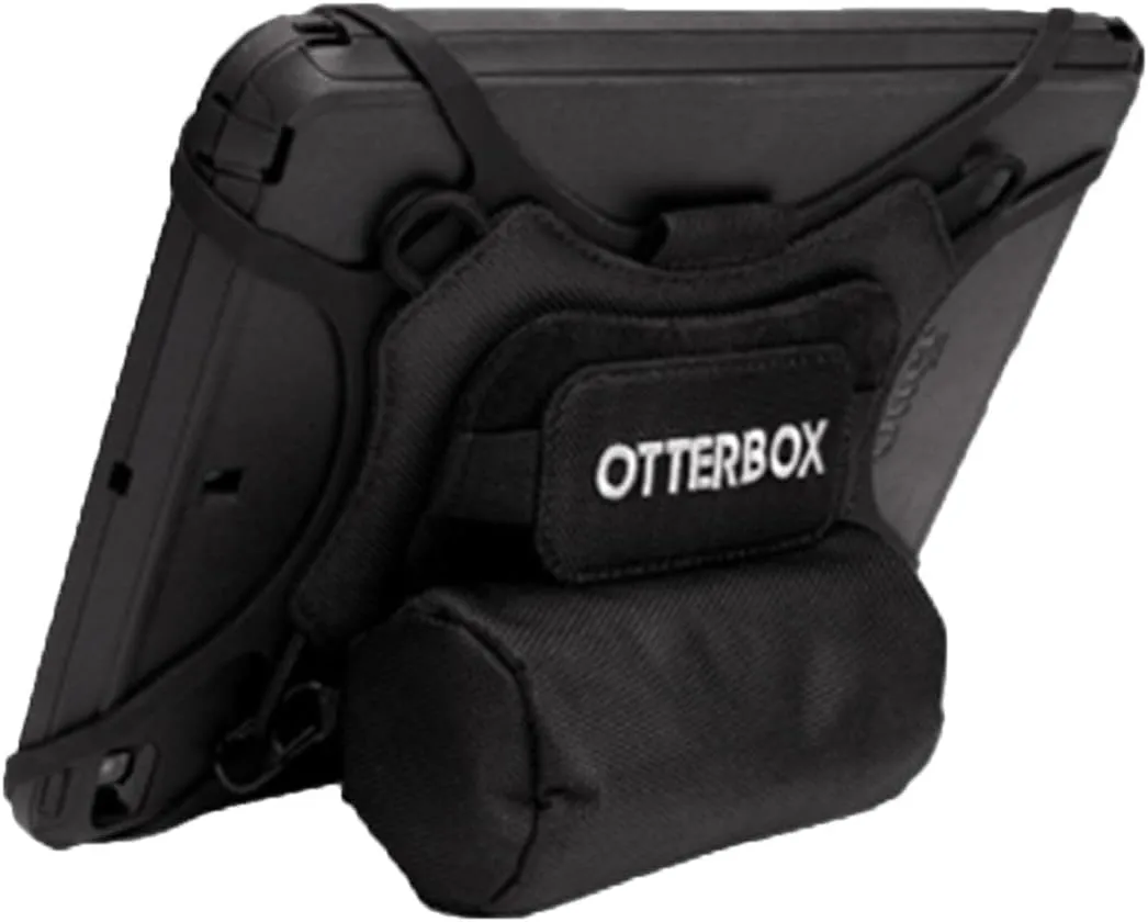 OtterBox Utility Carrying Case for 10in to 13in Apple, Samsung, LG, Google Tablet - Black - Neck Strap