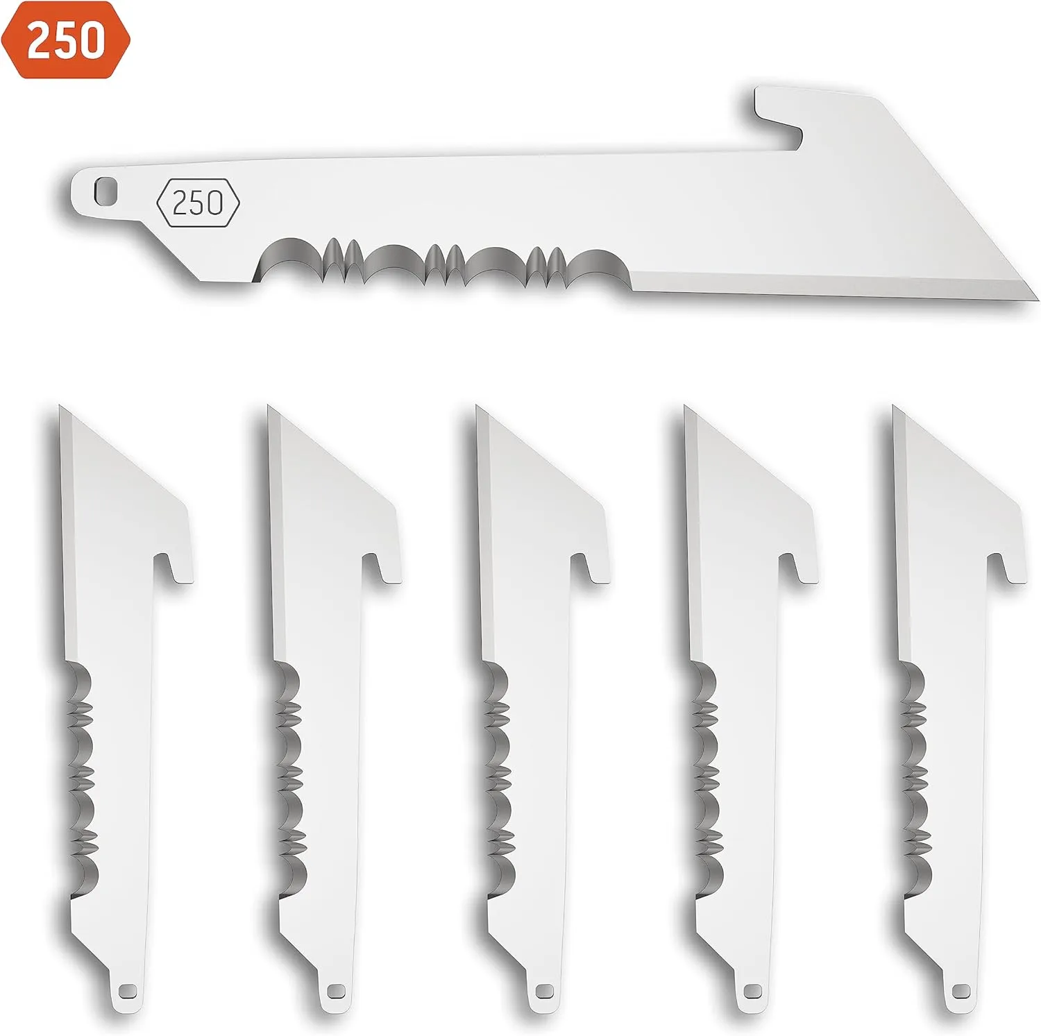 OUTDOOR EDGE 2.5" Replacement Blades (Blade Code 250)