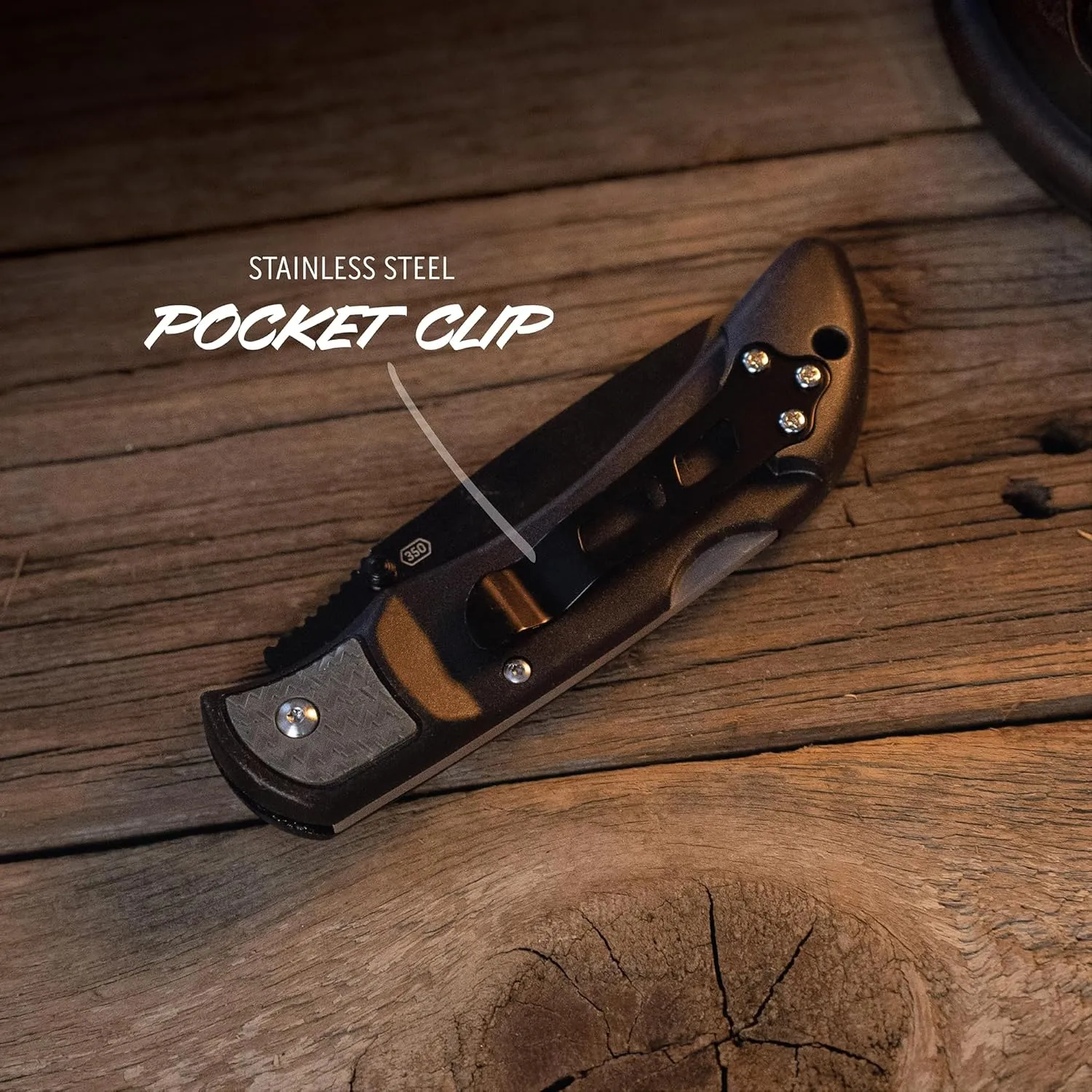 OUTDOOR EDGE 3.5" RazorLite EDC Pocket Knife with Replaceable Blades and Clip