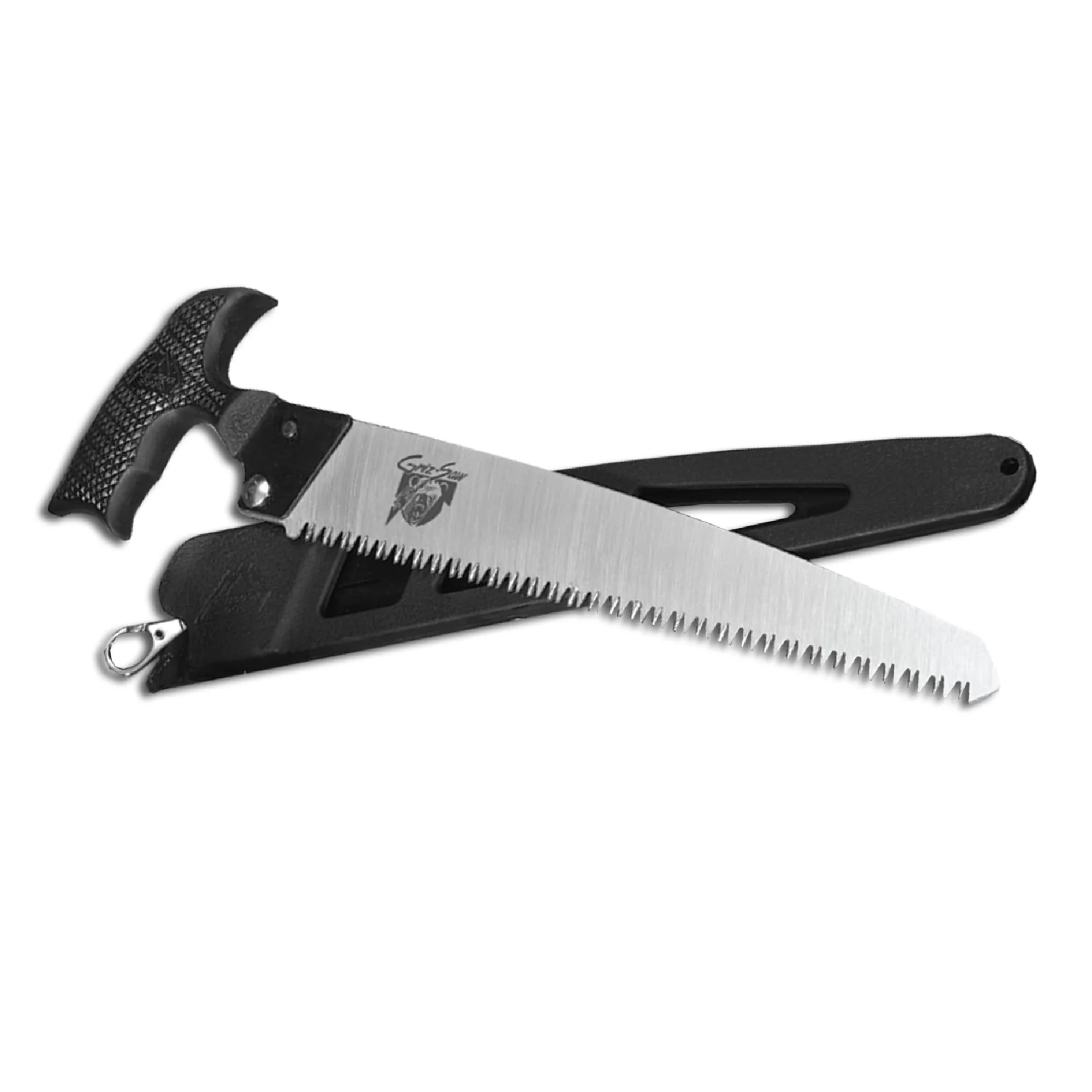 Outdoor Edge GrizSaw - Lightweight T-Handle Fixed Blade Outdoor-Hunting Saw with 8.0"