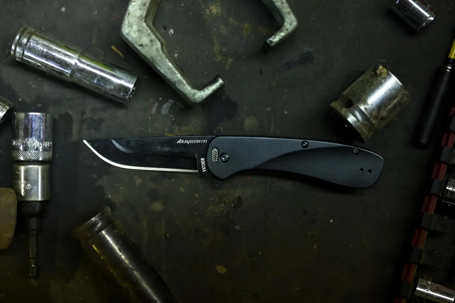 OUTDOOR EDGE Razor VX1 Replaceable-Blade EDC Folding Pocket Knife
