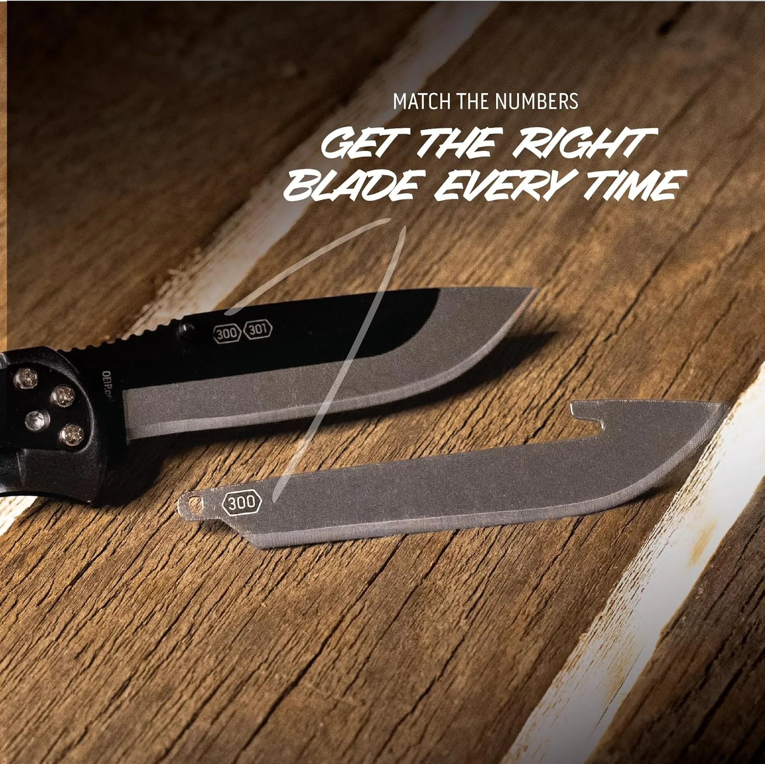 OUTDOOR EDGE 3.0" Folding Pocket Knife with Replaceable Blades