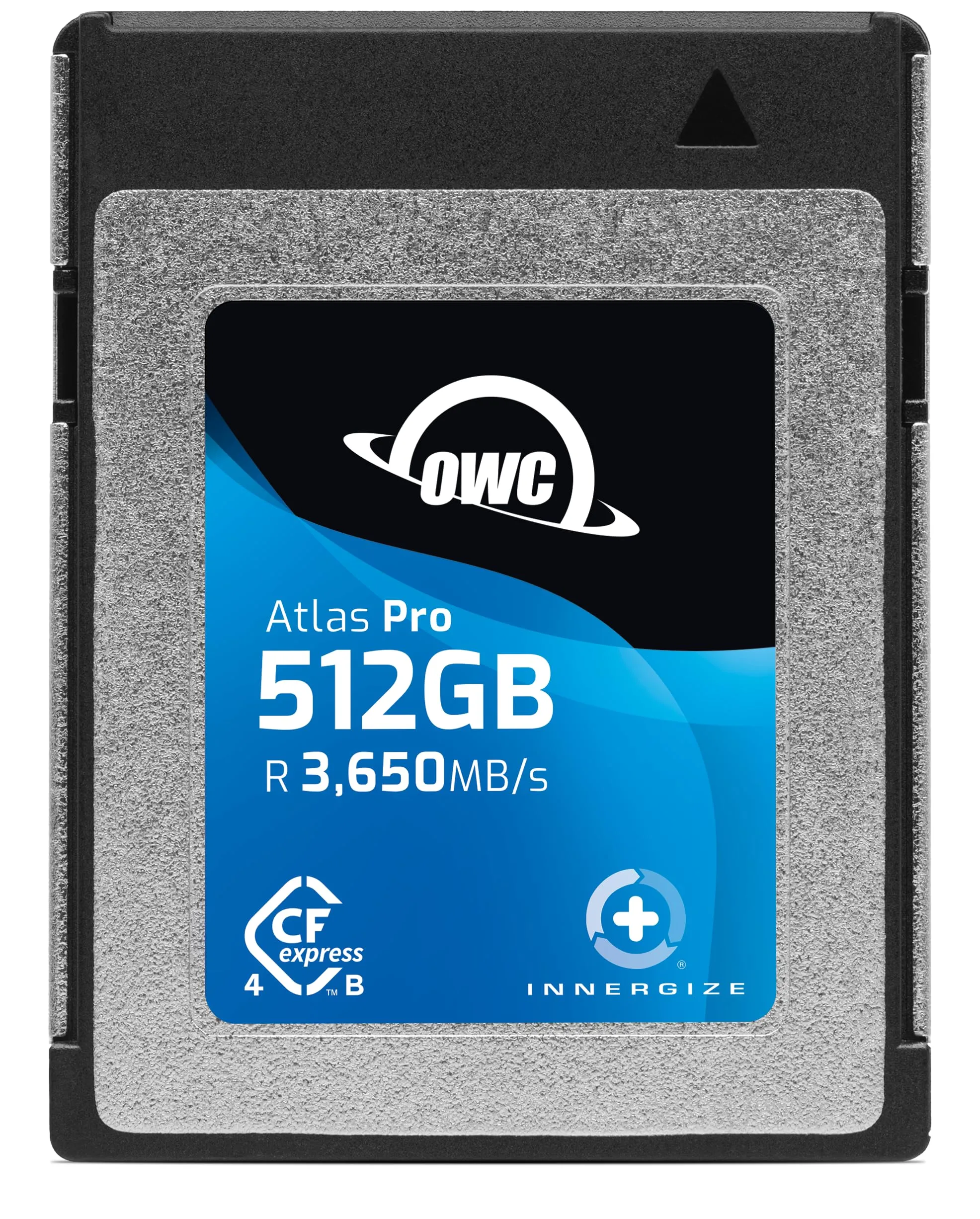 OWC 512GB Atlas Pro CFexpress 4.0 Type B Memory Card – Up to 3000MB/s Write, 3650MB/s Read