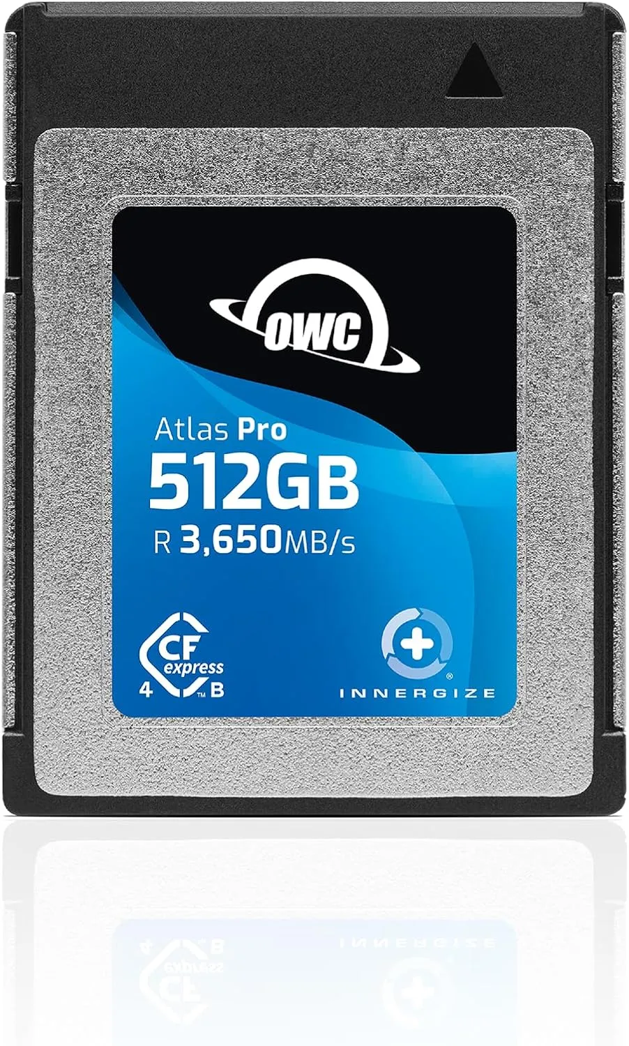 OWC 512GB Atlas Pro CFexpress 4.0 Type B Memory Card – Up to 3000MB/s Write, 3650MB/s Read