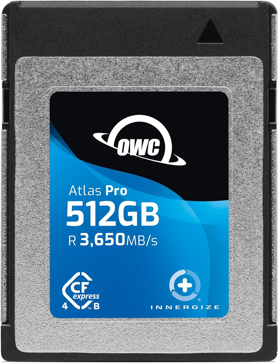 OWC 512GB Atlas Pro CFexpress 4.0 Type B Memory Card – Up to 3000MB/s Write, 3650MB/s Read