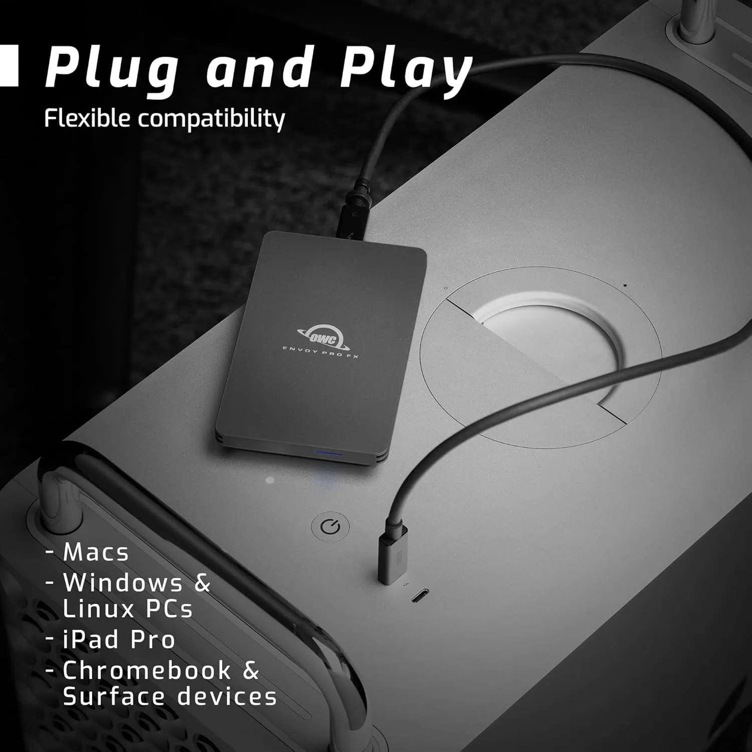 OWC Envoy Pro Portable SSD - Rugged Aluminum