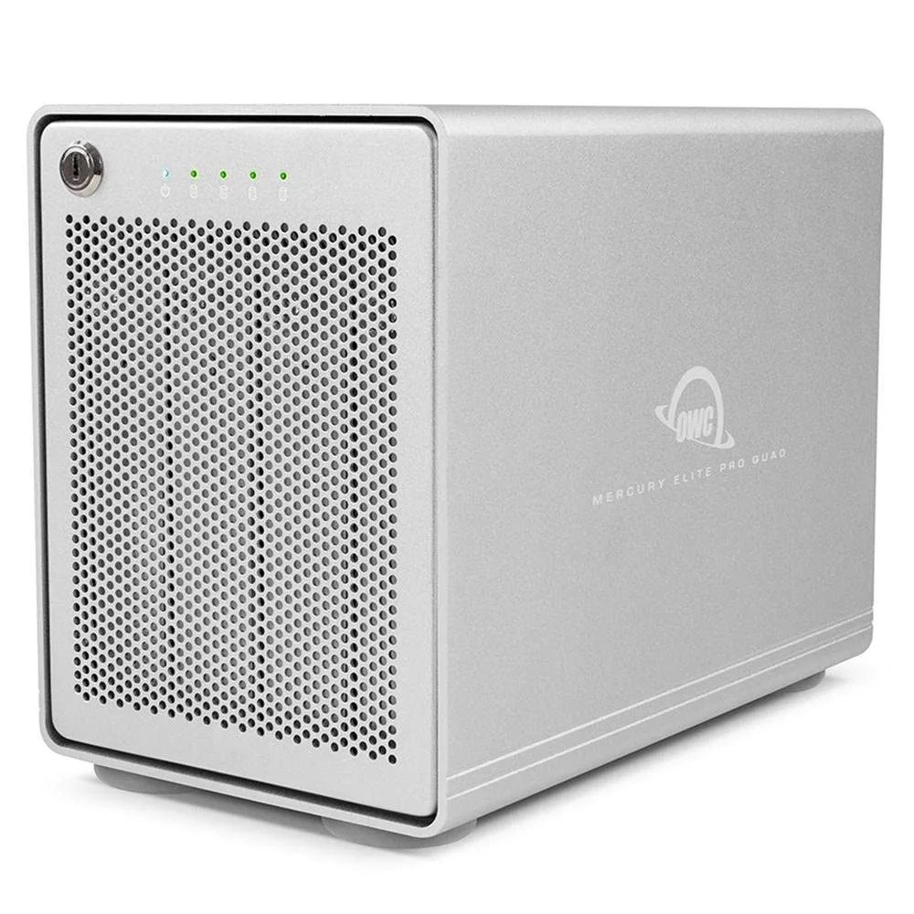 OWC Mercury Elite Pro Quad Four-Bay External RAID Storage Enclosure with SoftRAID (0TB)