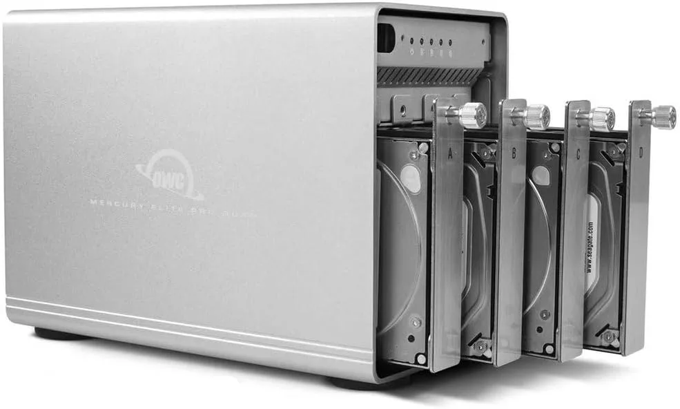 OWC Mercury Elite Pro Quad Four-Bay External RAID Storage Enclosure with SoftRAID (0TB)