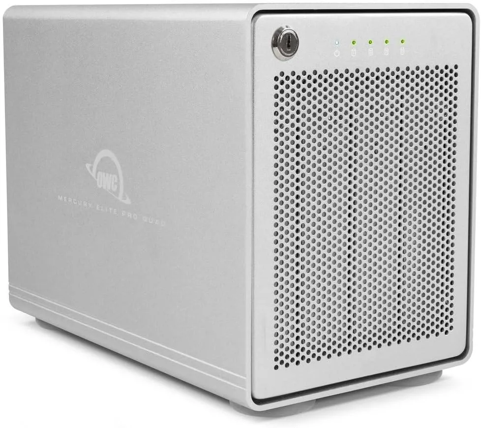 OWC Mercury Elite Pro Quad Four-Bay External RAID Storage Enclosure with SoftRAID (0TB)