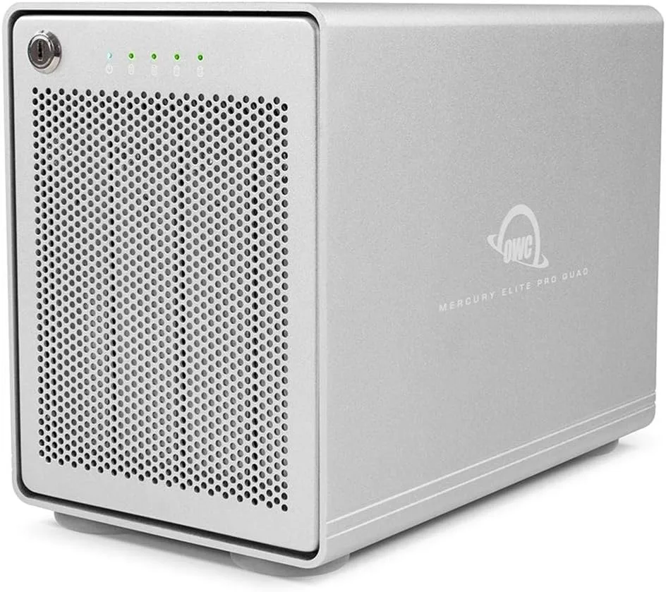 OWC Mercury Elite Pro Quad Four-Bay External RAID Storage Enclosure with SoftRAID (0TB)