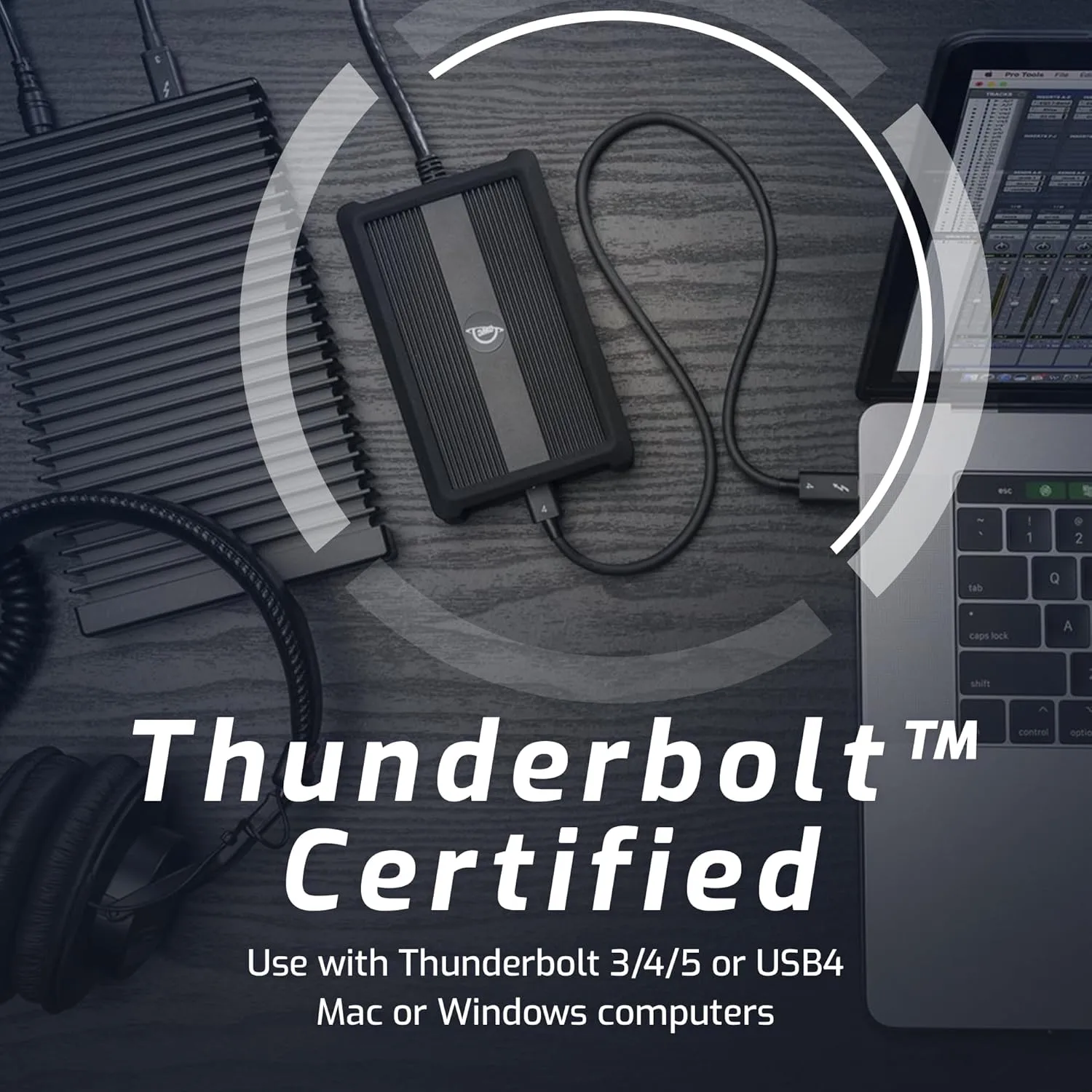 OWC Thunderbolt 4 10G Ethernet Adapter, RJ45 10Gb/s