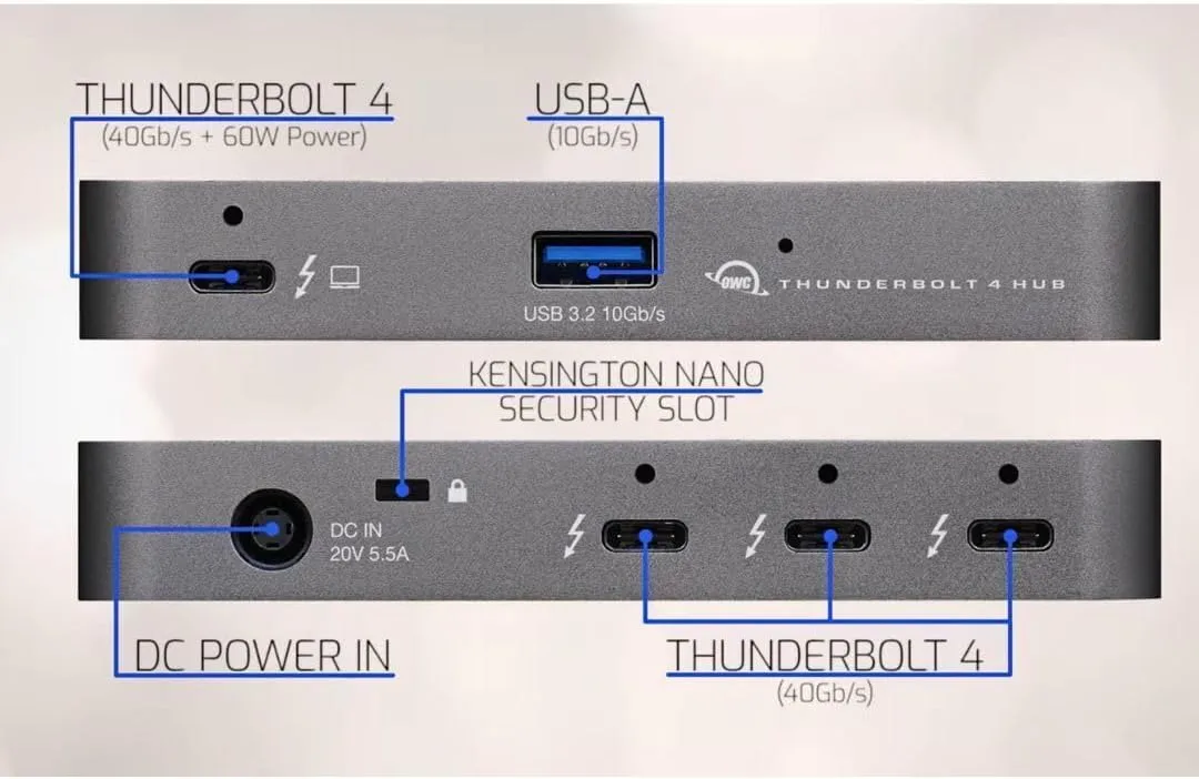 OWC Thunderbolt Hub Docking Station