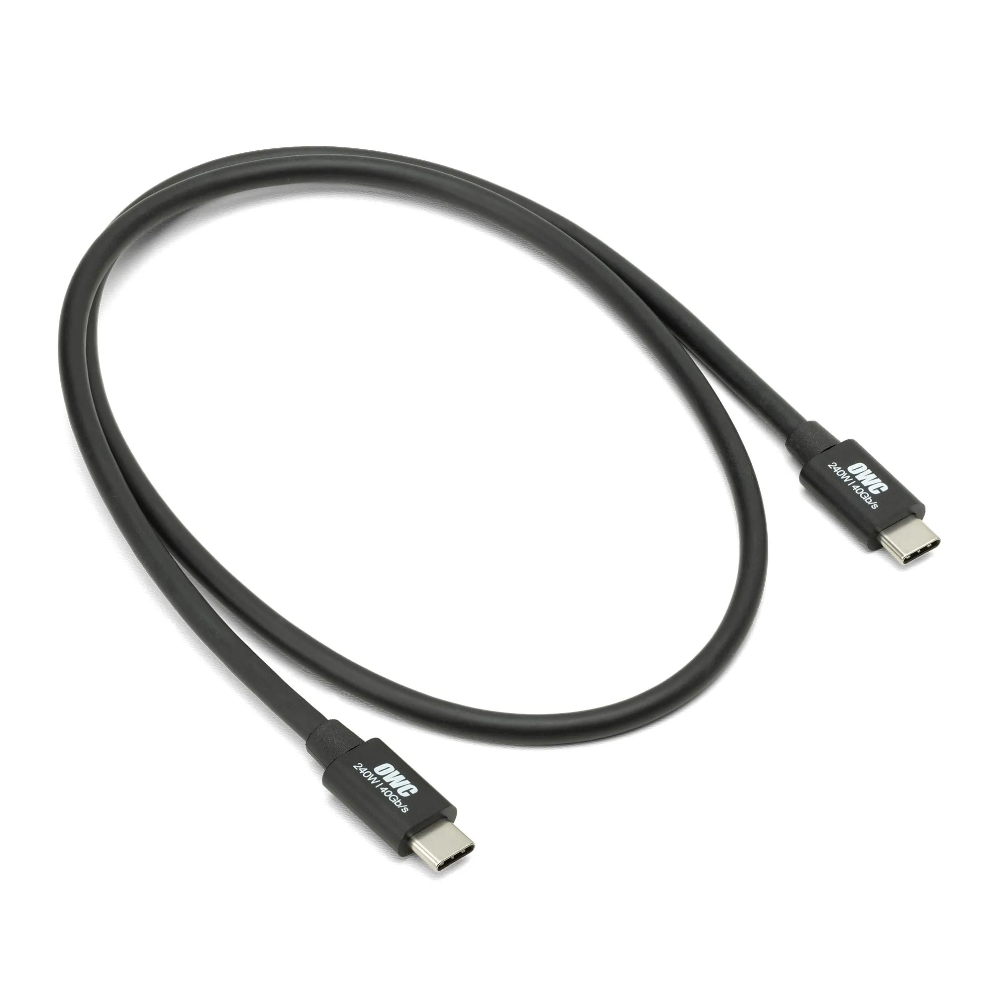 OWC Thunderbolt & USB-C Cable — Thunderbolt 5/4/3, USB4 Compatible