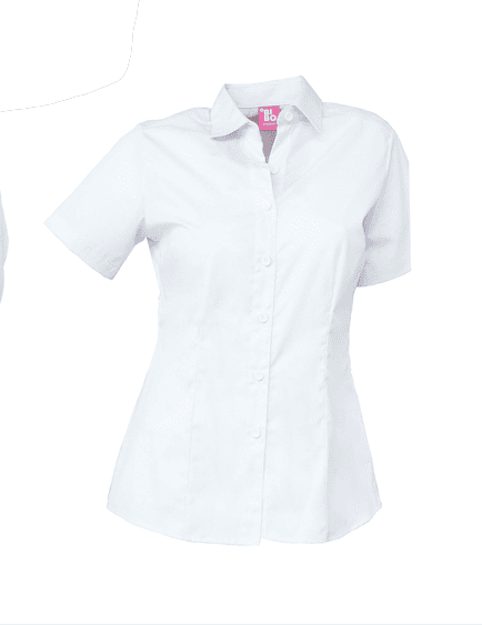 T2051 CAMISA OXFORD DAMA MC BIBO