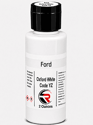 Ford Oxford White Solid Code YZ (FW1-YZ-02)