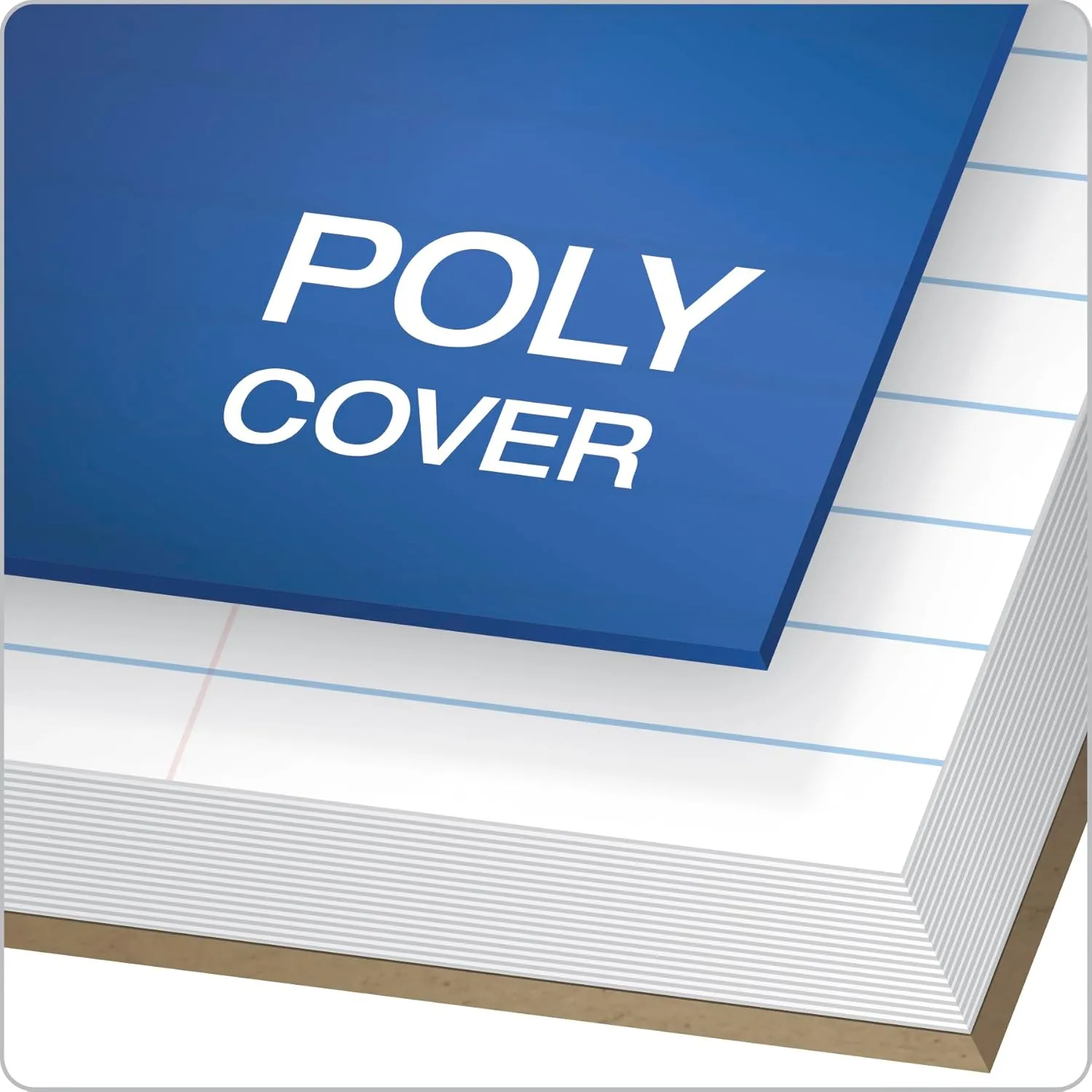 Oxford Spiral Notebooks, 1 Subject, College Ruled Paper, Durable Plastic Cover, 100 Sheets, 3-Pack (10390)