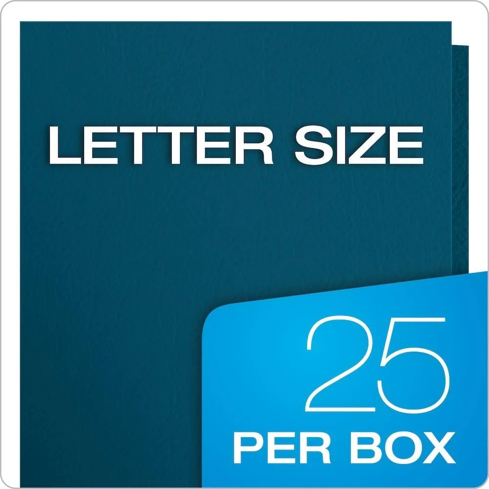 OXFORD Twin-Pocket Folders, Letter Size, Textured Paper