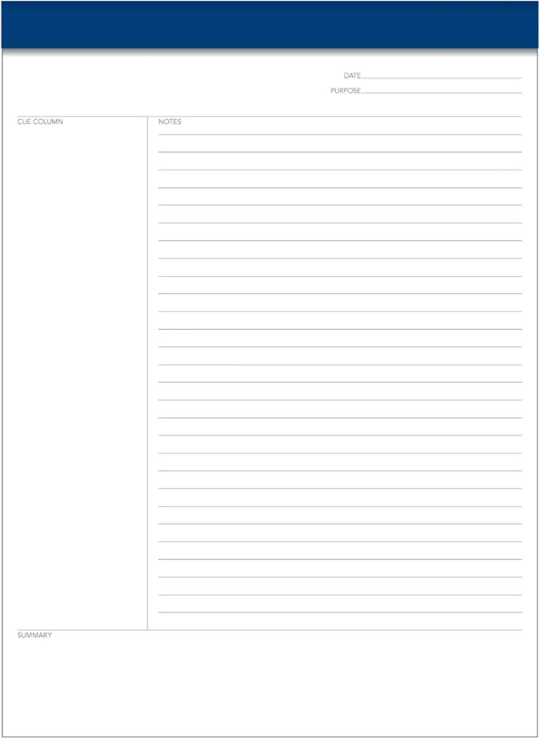 Oxford FocusNotes Cornell Rule Legal Pads, 8.5 x 11.75 in, 50 Sheets, Pack of 2