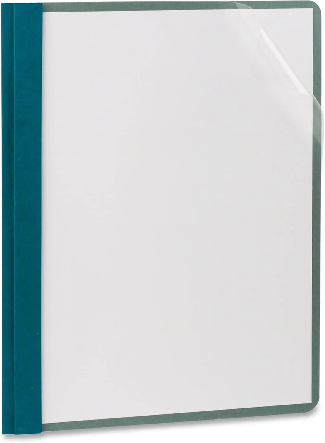 Earthwise Clear-Front Report Covers, Dark Blue, Box of 25