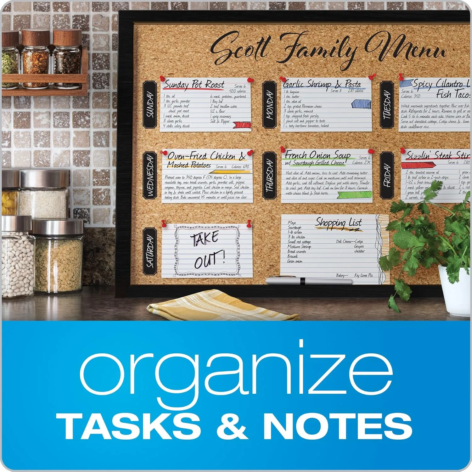 Oxford Heavyweight Ruled Index Cards, 3" x 5", White, 100 Per Pack (63500)