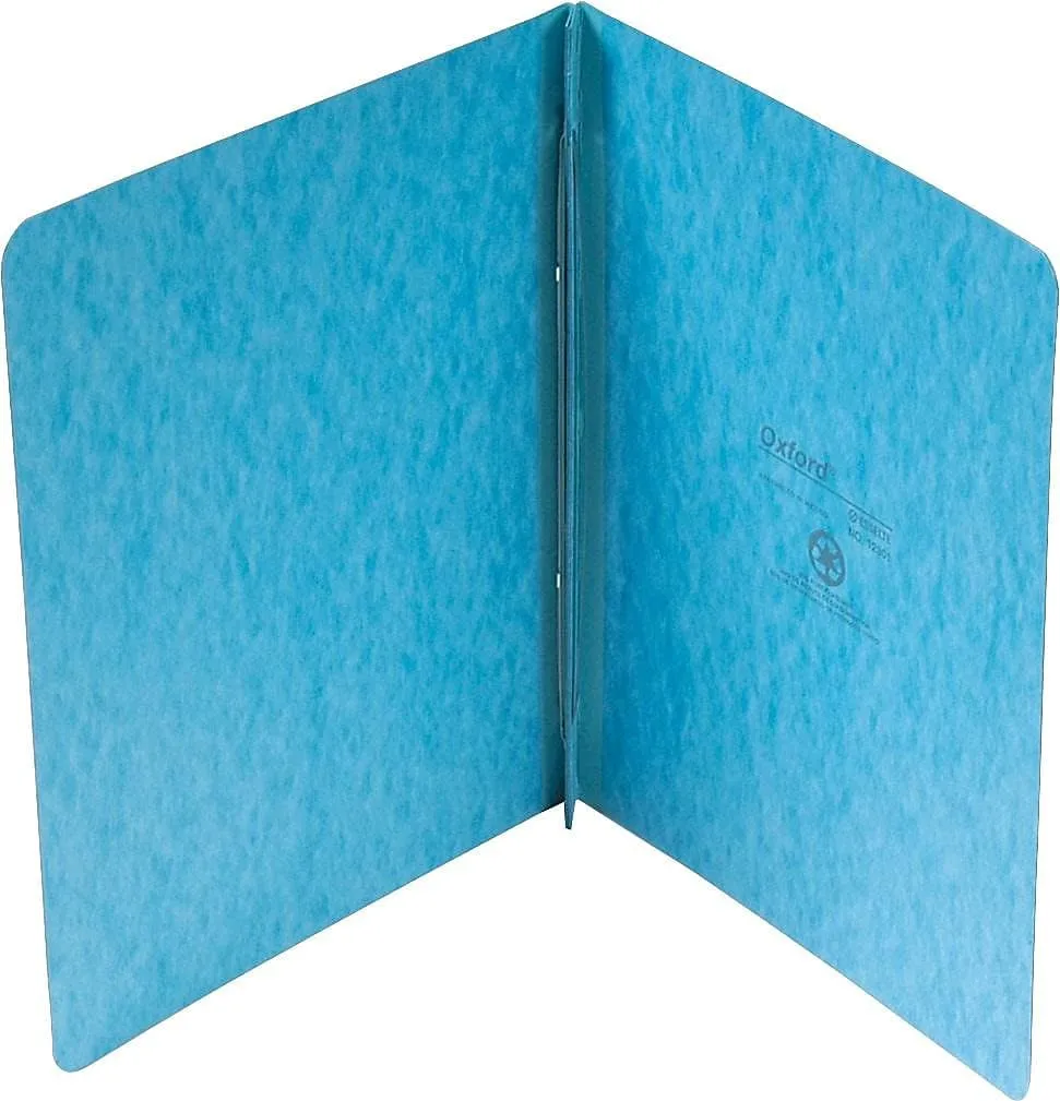 Oxford Heavyweight Pressboard Report Cover, 8.5 x 11, 3" Capacity, Light Blue