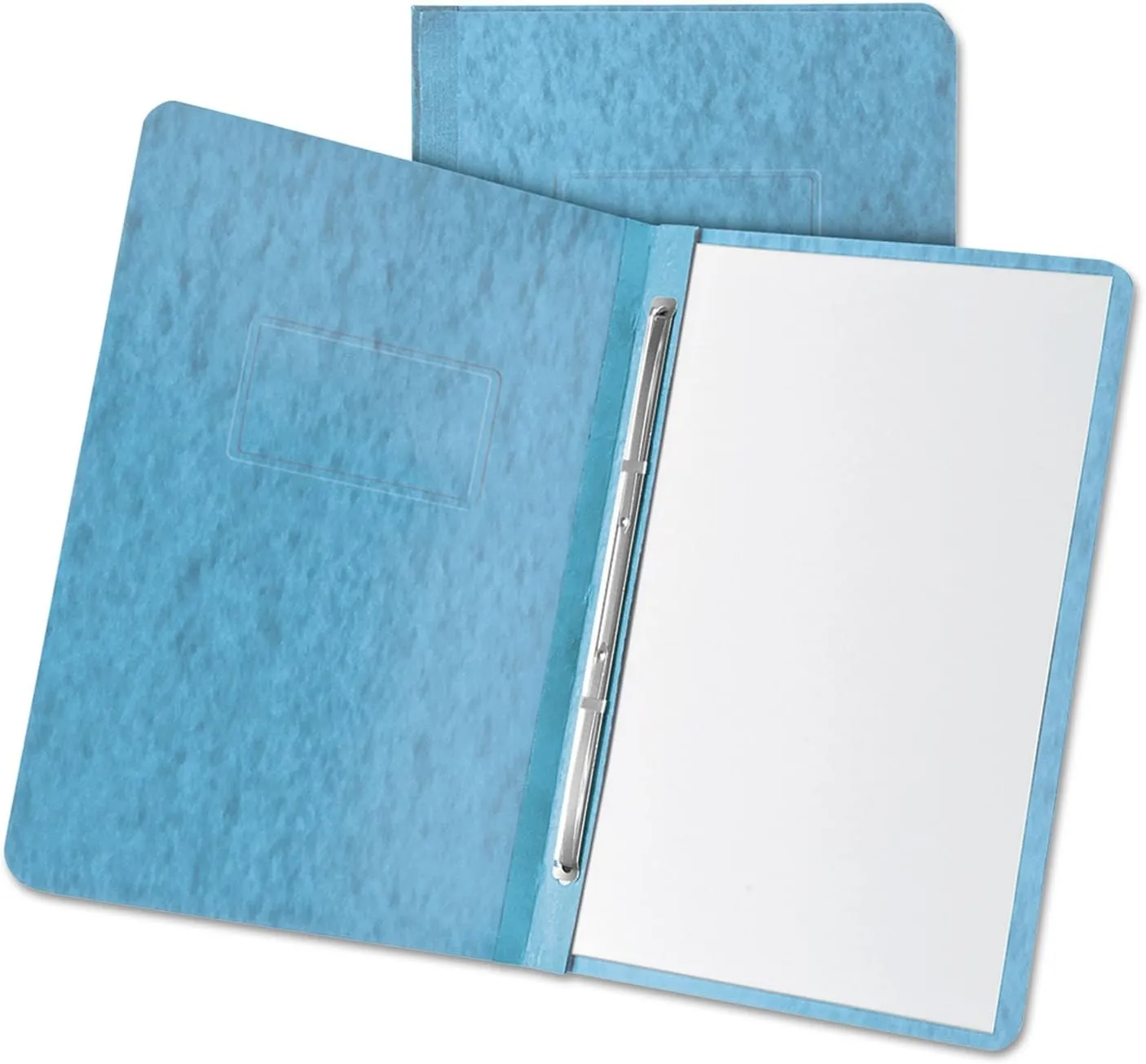 Oxford Heavyweight Pressboard Report Cover, 8.5 x 11, 3" Capacity, Light Blue
