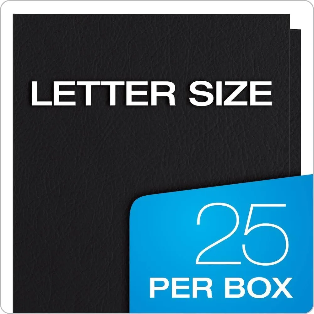 OXFORD Twin-Pocket Folders, Letter Size, Textured Paper