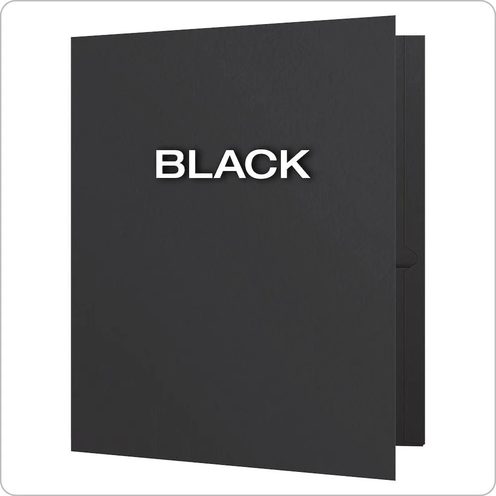OXFORD Twin-Pocket Folders, Letter Size, Textured Paper