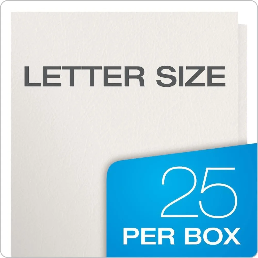 OXFORD Twin-Pocket Folders, Letter Size, Textured Paper