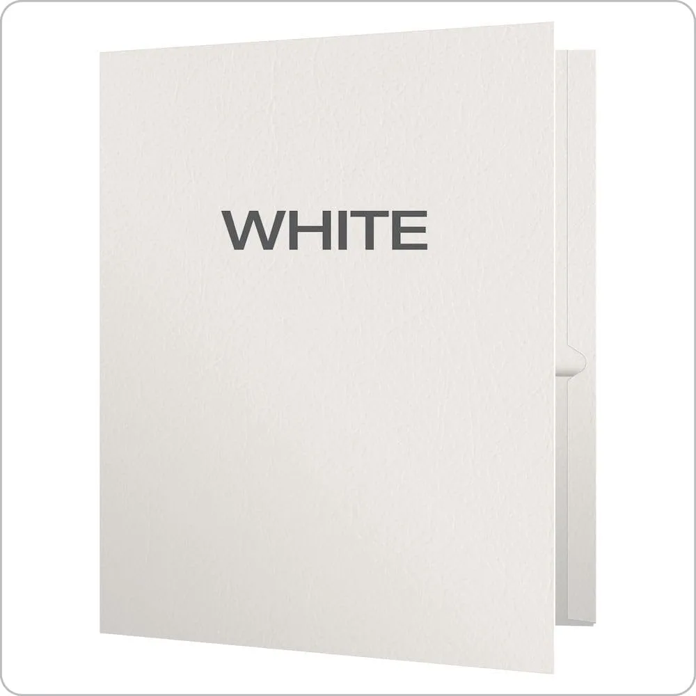 OXFORD Twin-Pocket Folders, Letter Size, Textured Paper