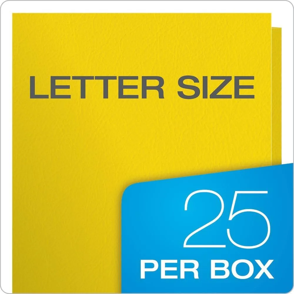 OXFORD Twin-Pocket Folders, Letter Size, Textured Paper